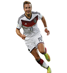 Mario Götze mit Nationalmannschaft